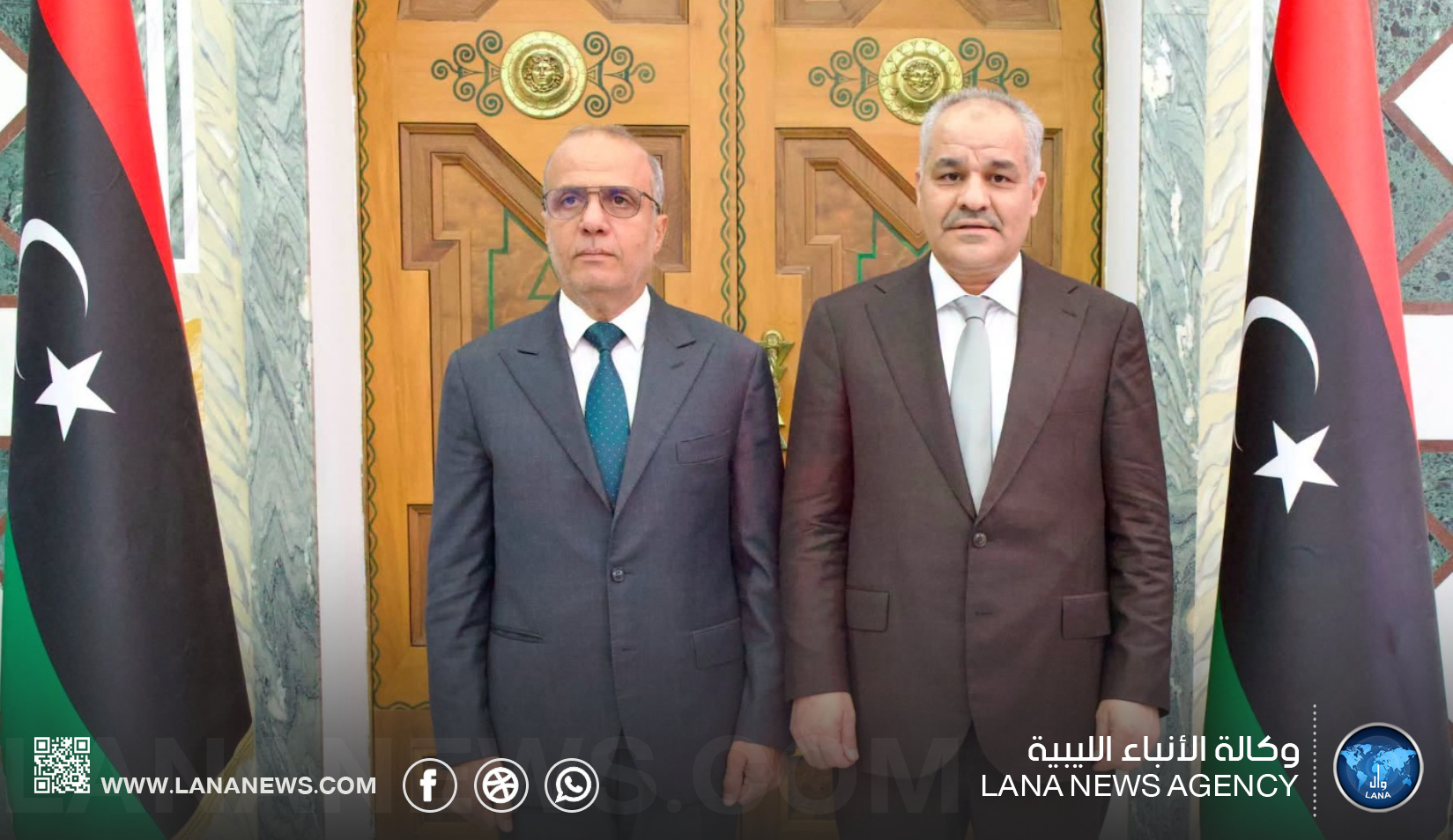 محافظ المركزي ونائب المجلس الرئاسي يناقشان مستجدات تنفيذ الإنفاق المالي الموحد