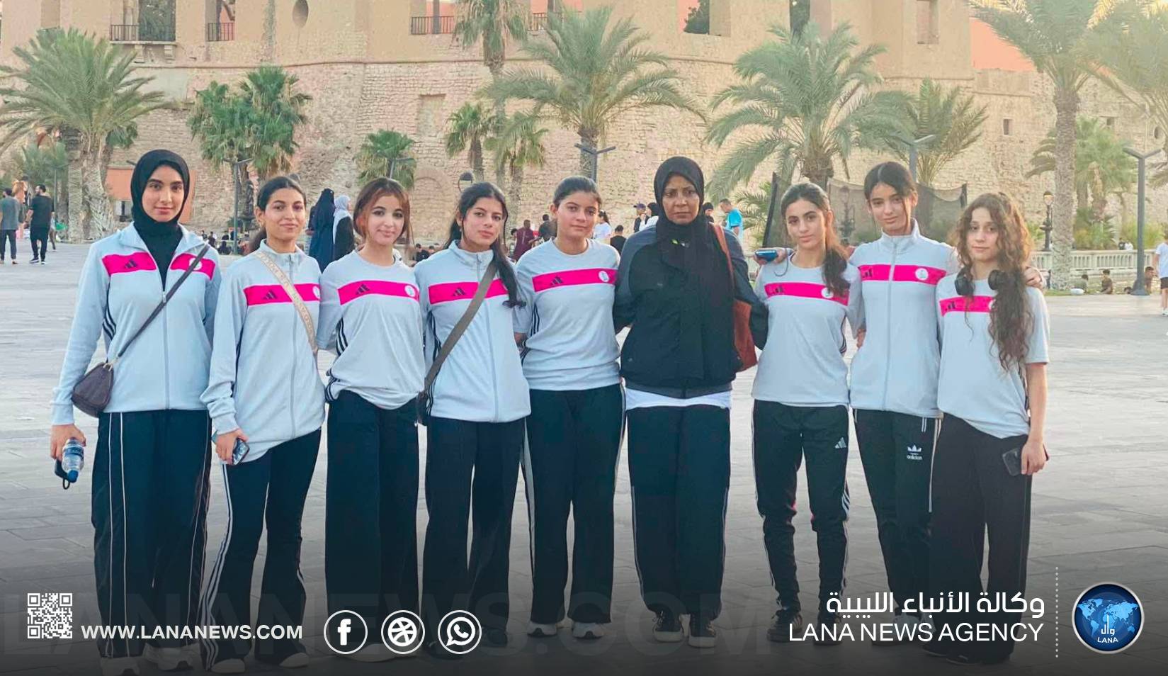 المنتخب الوطني النسائي للكاراتيه يشارك في اليوم الأولمبي الدولي