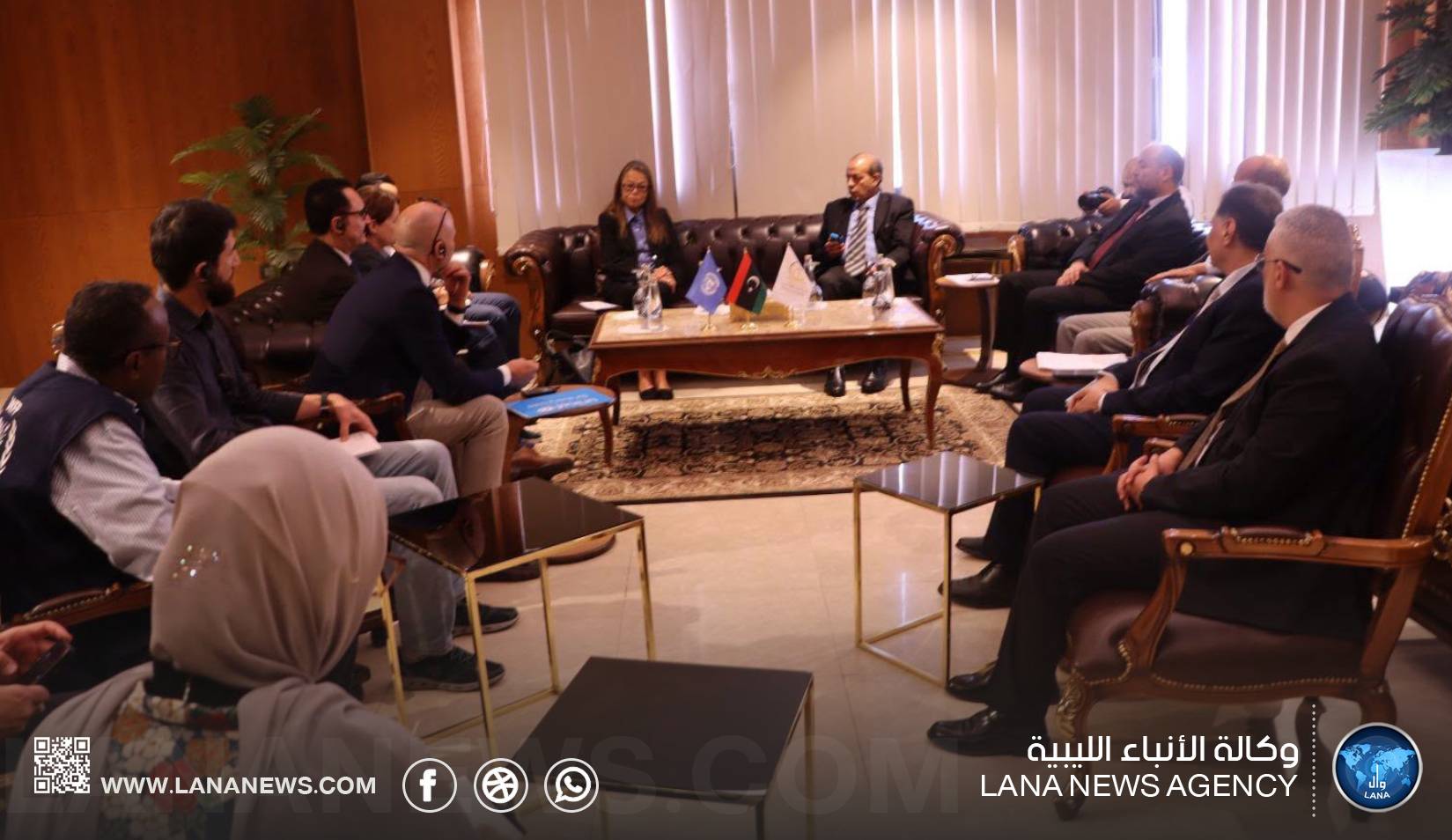 بلدية بنغازي تبحث التعاون مع وفد أممي لدعم التنمية