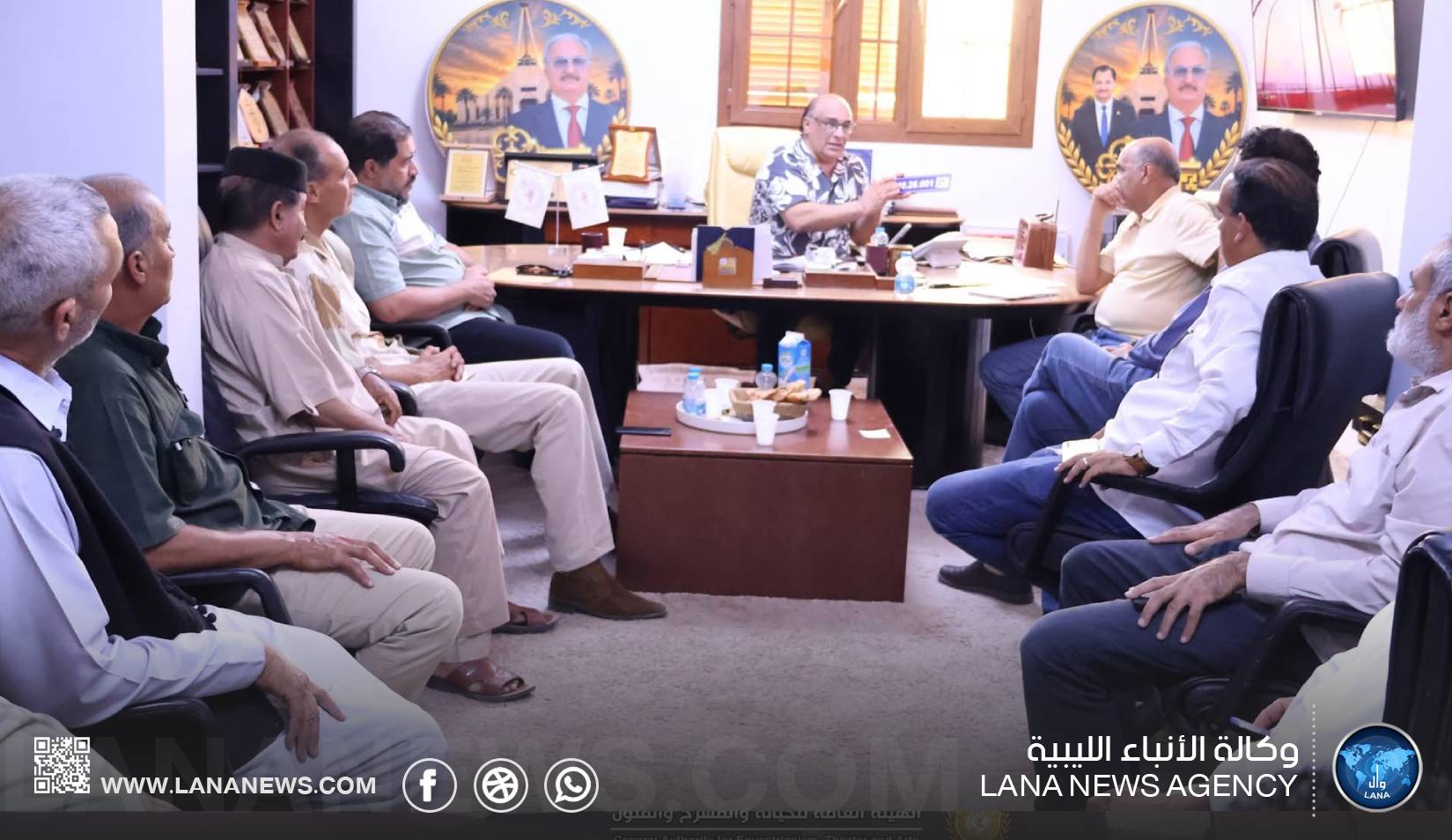 بحث آلية حصر الأنشطة الاقتصادية داخل بلدية سرت