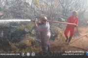 حرائق متواصلة بالجبل الأخضر ومطالب بدعم السلامة الوطنية
