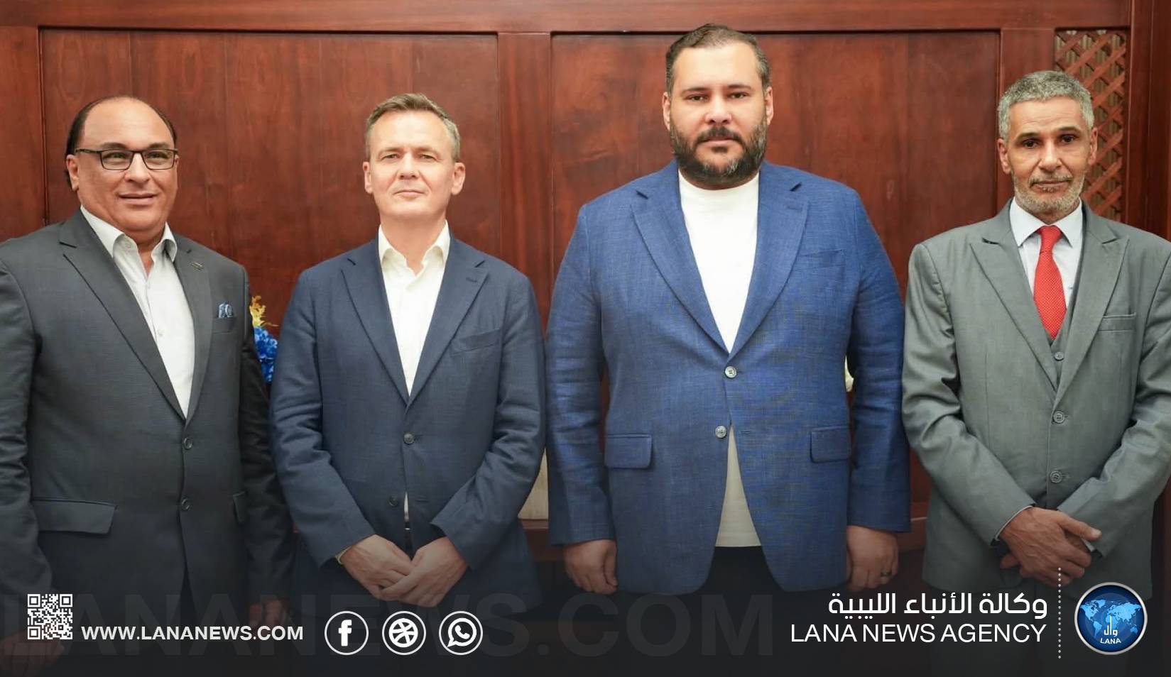 مباحثات ليبية فرنسية بسرت حول آفاق التنمية والإعمار