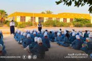 مخيم المرشدات الثامن والثلاثون يواصل تدريباته الكشفية في بنغازي