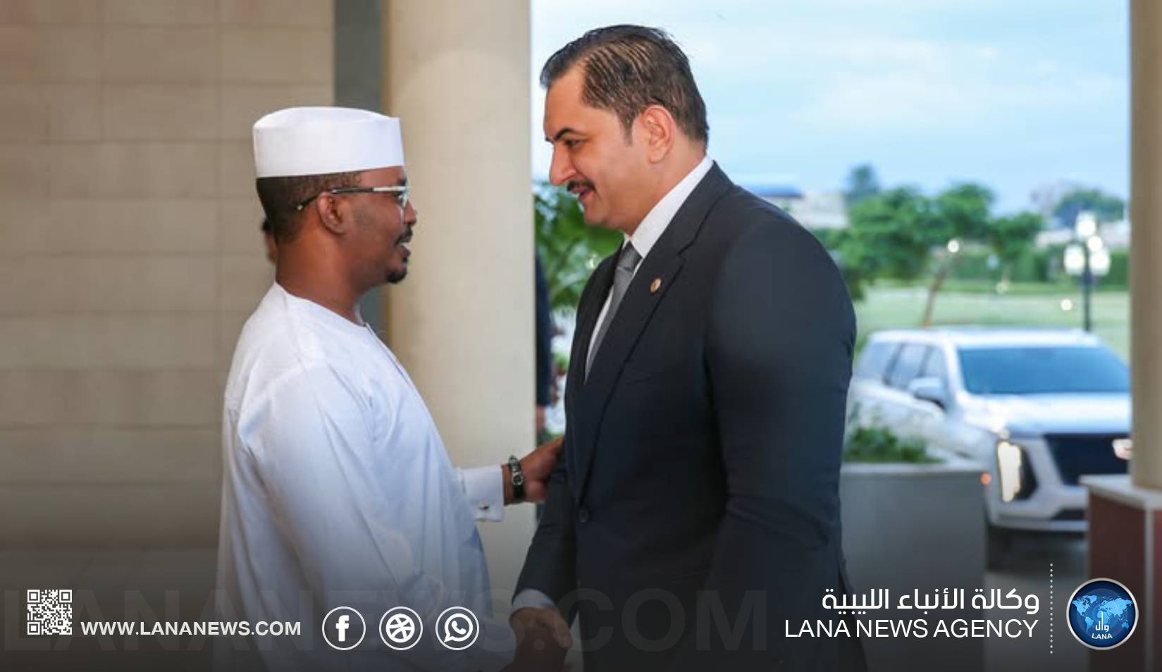 نائب القائد العام يصل تشاد ويبحث تعزيز التعاون الأمني والإقليمي