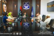 وزير الداخلية يستعرض تصميم المنطقة الأمنية ببنغازي