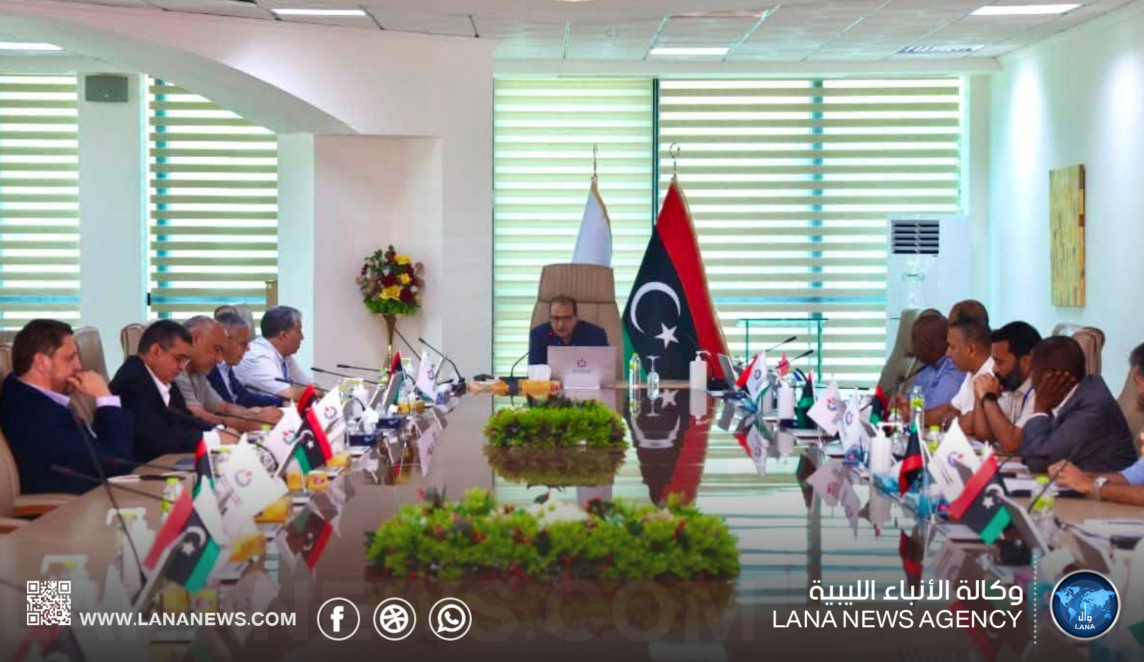 المؤسسة الوطنية للنفط تبحث التحديات التشغيلية واستعدادات مؤتمر النفط وعلوم الأرض
