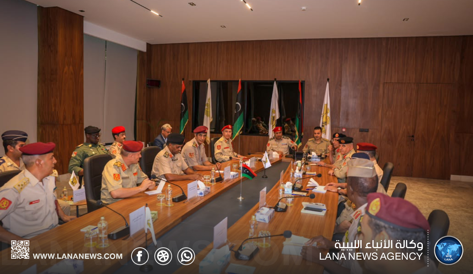 القيادة العامة تبحث تعزيز الأداء والجاهزية خلال اجتماع عسكري مُوسّع
