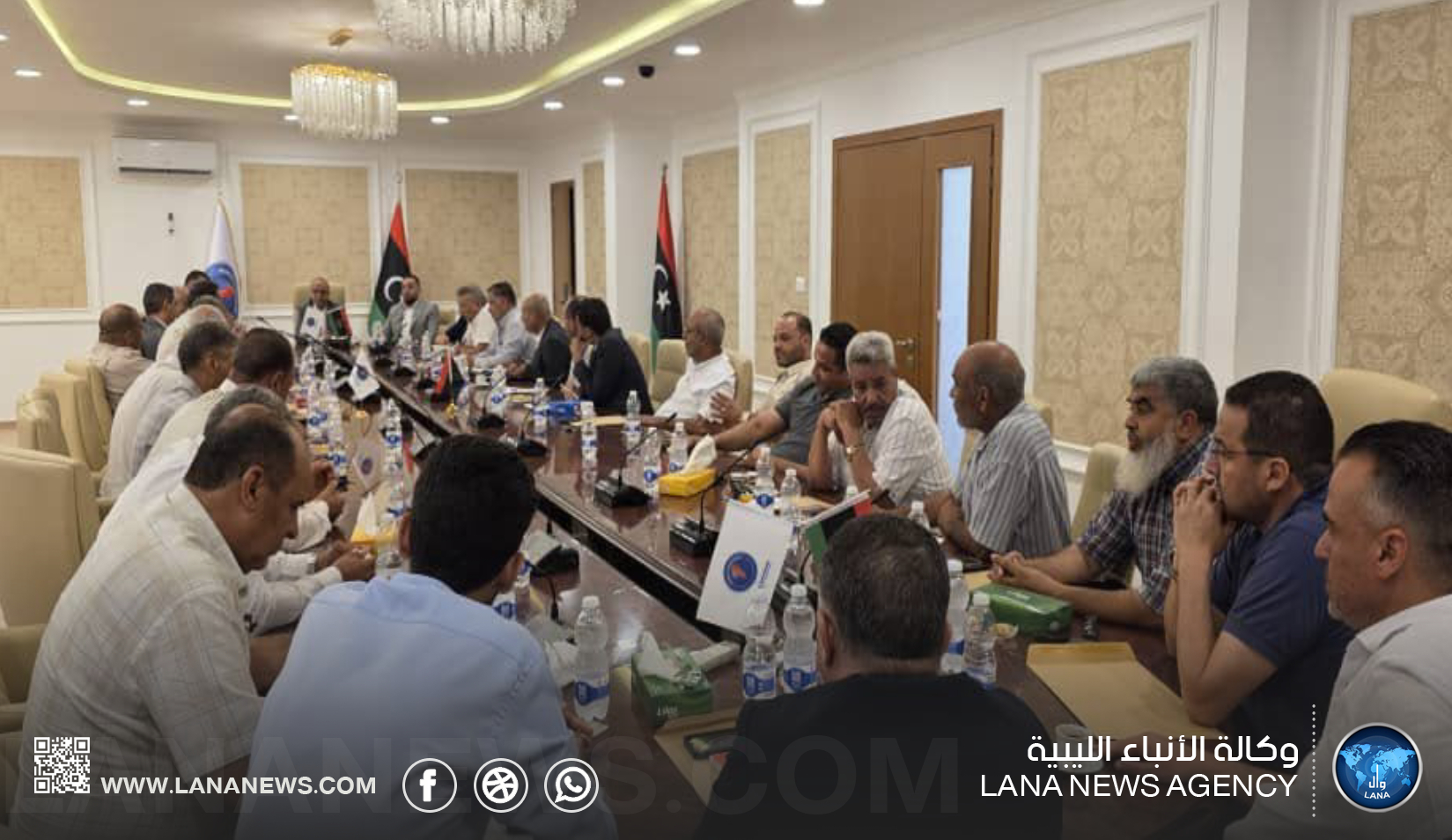 الكهرباء تبحث مُعالجة مختنقات الشبكة في 31 بلدية بالجبل الغربي