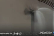 شركة الزاوية: طائرة مسيّرة تصطدم بخزان نافتا وتتسبب في تسرب دون إصابات