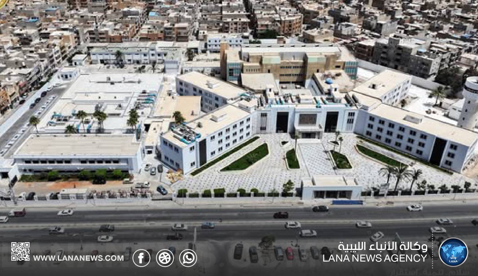 تواصل أعمال تطوير مستشفى الجلاء للجراحة والحوادث ببنغازي