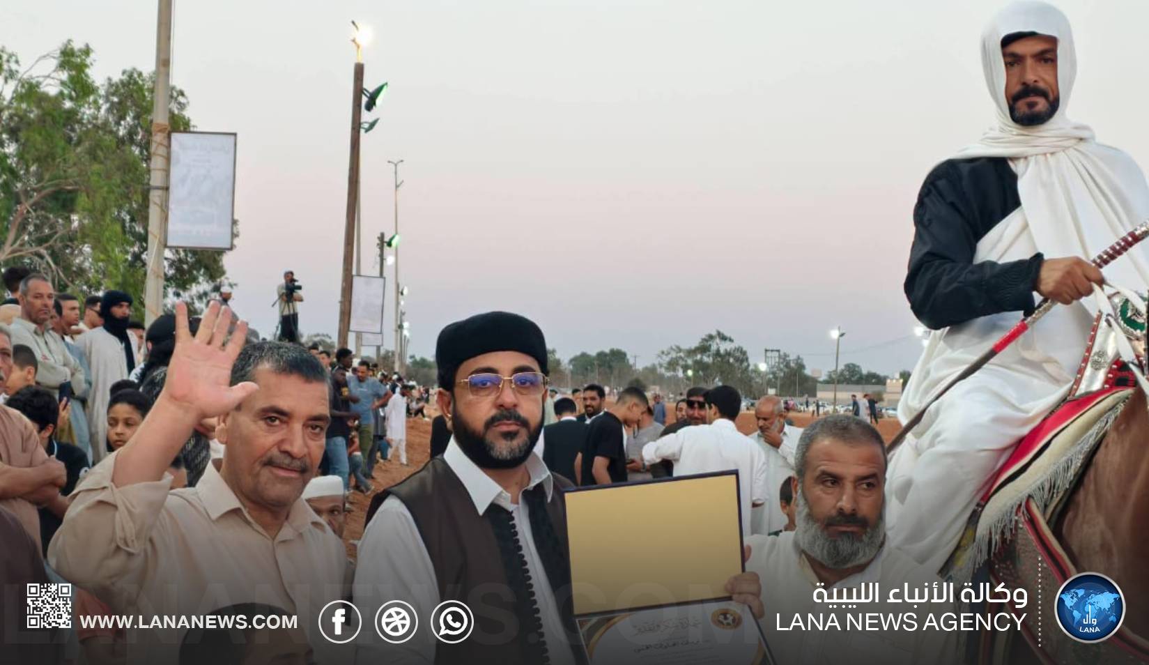 مهرجان لمة الفرسان للميز الشعبي يختتم فعالياته
