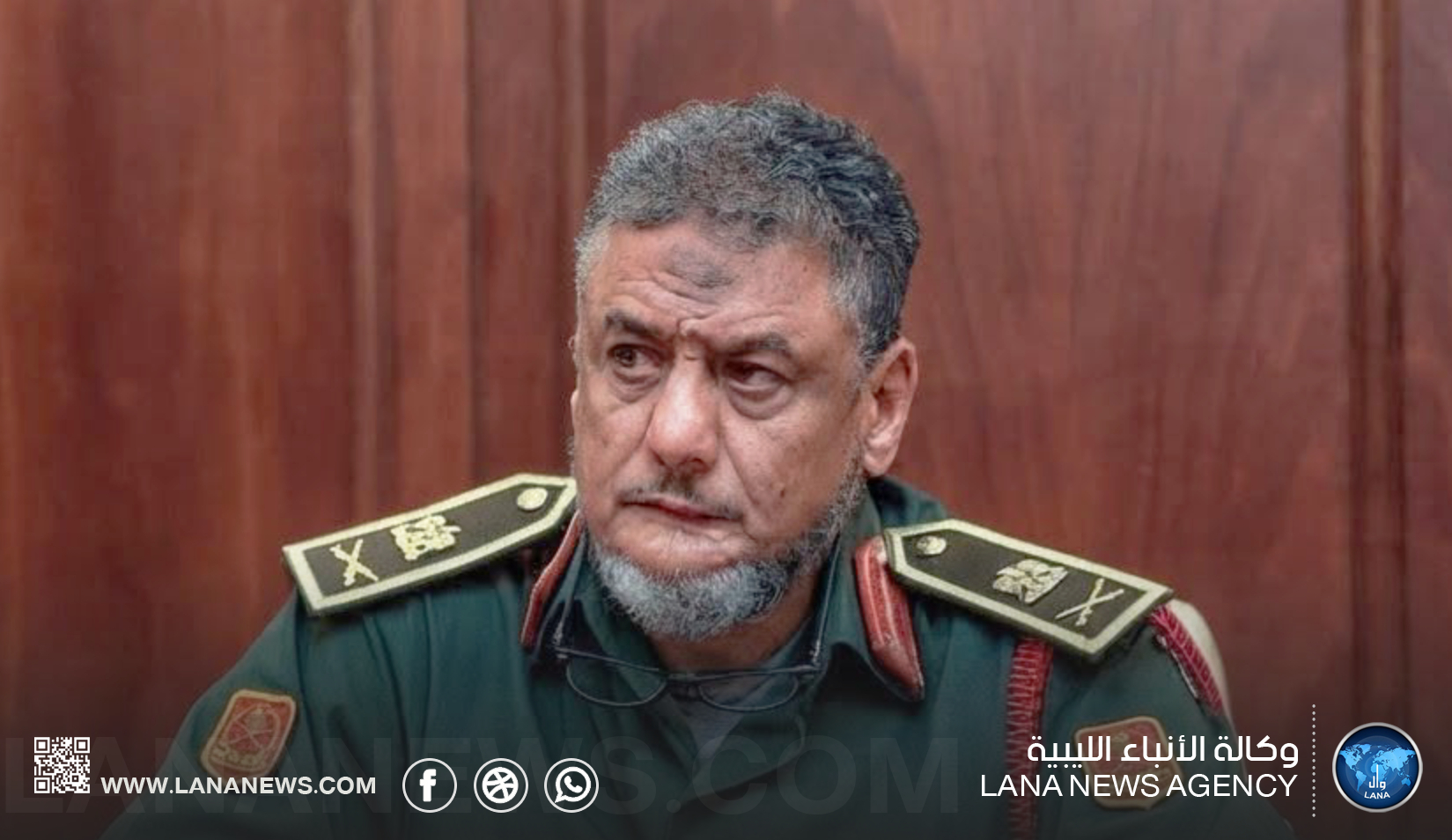 القيادة العامة تنعى مدير إدارة الاستخبارات العسكرية اللواء فوزي المنصوري