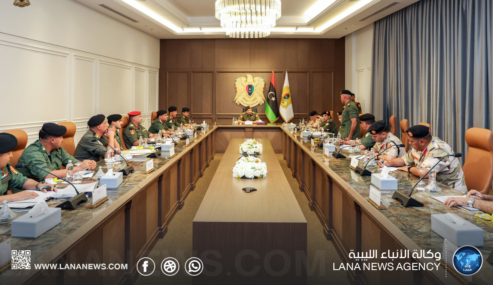 نائب القائد العام يبحث جاهزية اللواء طارق بن زياد وخُططه التدريبية