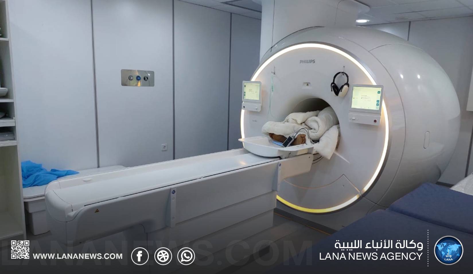 مركز بنغازي الطبي يُعزّز خدمات الأشعة بجهاز رنين مغناطيسي جديد