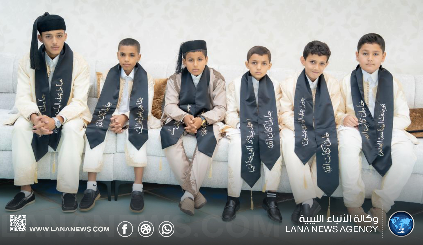 منارة الفاروق بتاجوراء تحتفي بستة من طلبتها أتموا حفظ القرآن الكريم