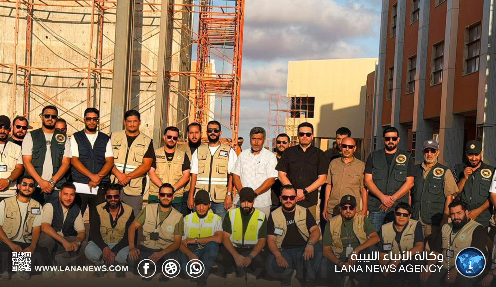 صندوق الإعمار يُتابع سيّر المشاريع في جامعة درنة ومستشفى الوحدة