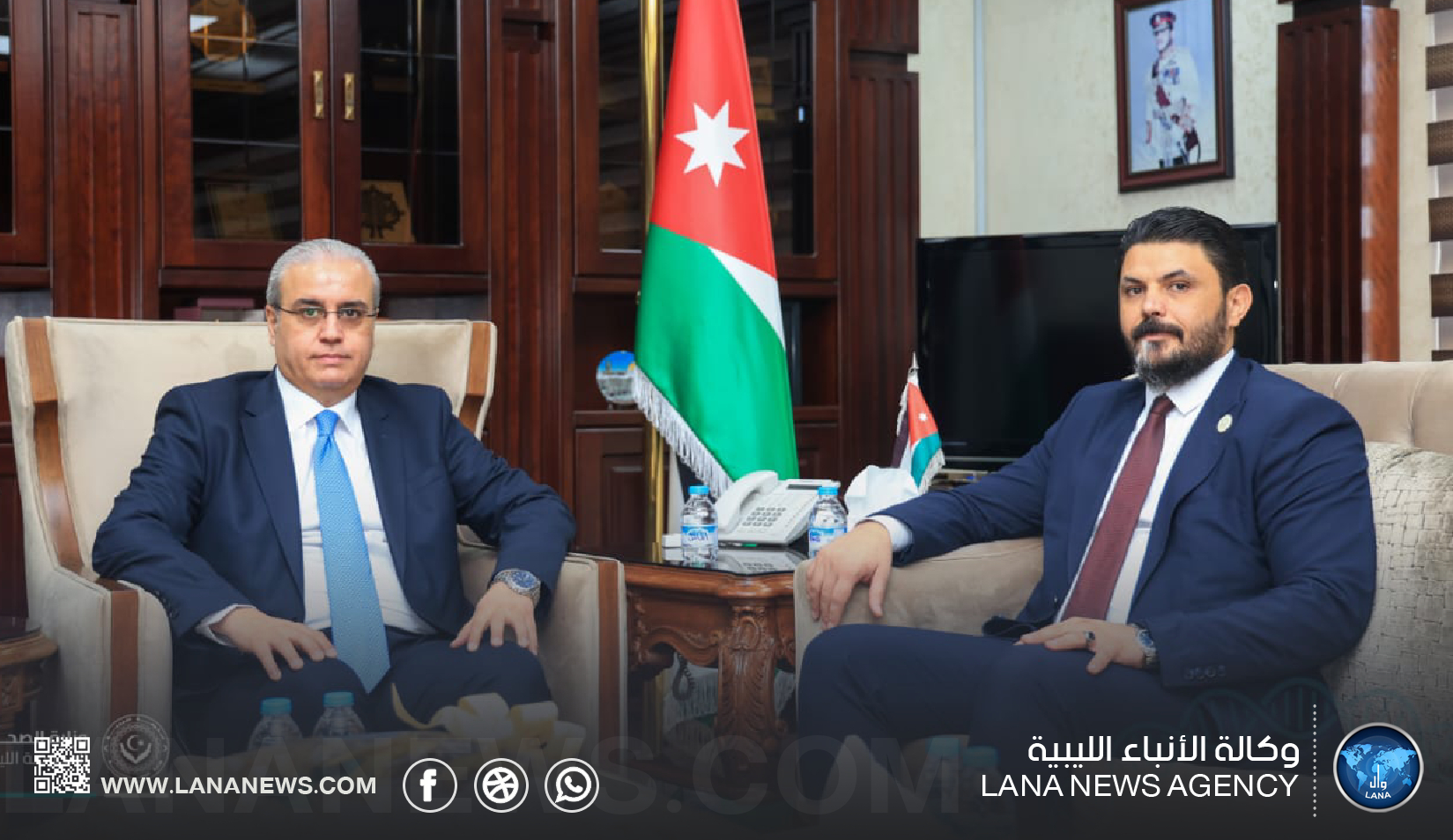 وزارة الصحة تبحث في الأردن تطوير التعاون ونقل الخبرات الصحية