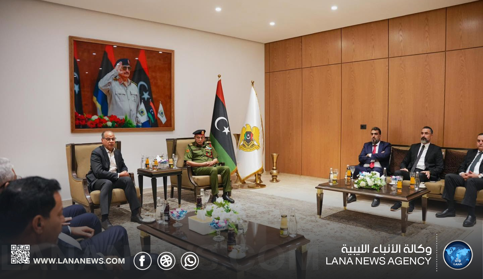 وفد وزاري يصل سبها لمتابعة الأوضاع الخدمية والأمنية واحتياجات الجنوب