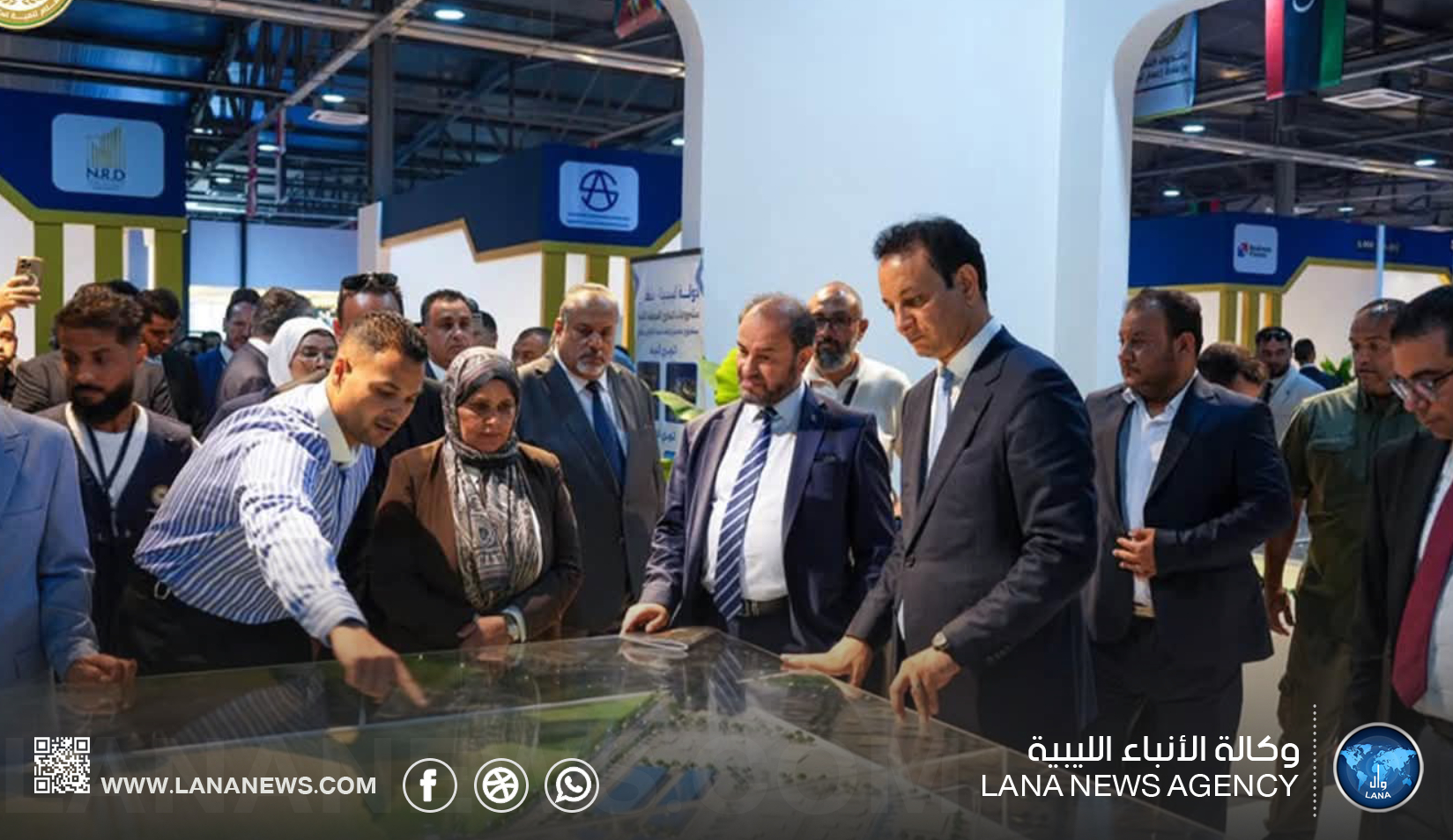 مدير صندوق التنمية يفتتح المعرض الدولي للتخطيط الحضري ببنغازي