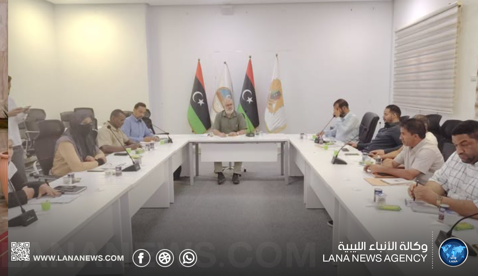 بلدية سبها تبحث تفعيل التزويد بالوقود بنظام الرقم التعريفي