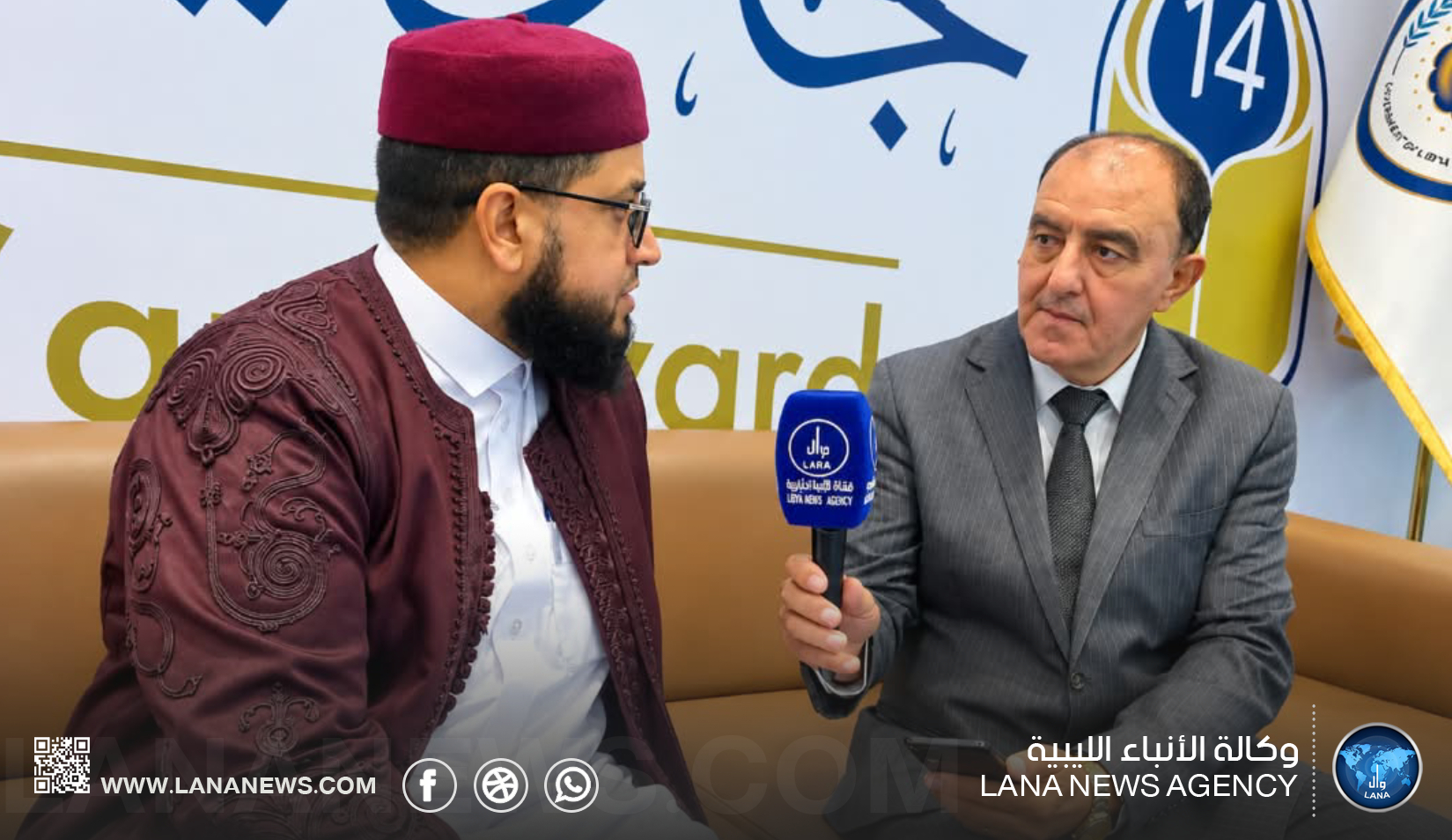 نائب رئيس جائزة ليبيا يثمن تغطية وكالة الأنباء الليبية لمنافساتها الدولية