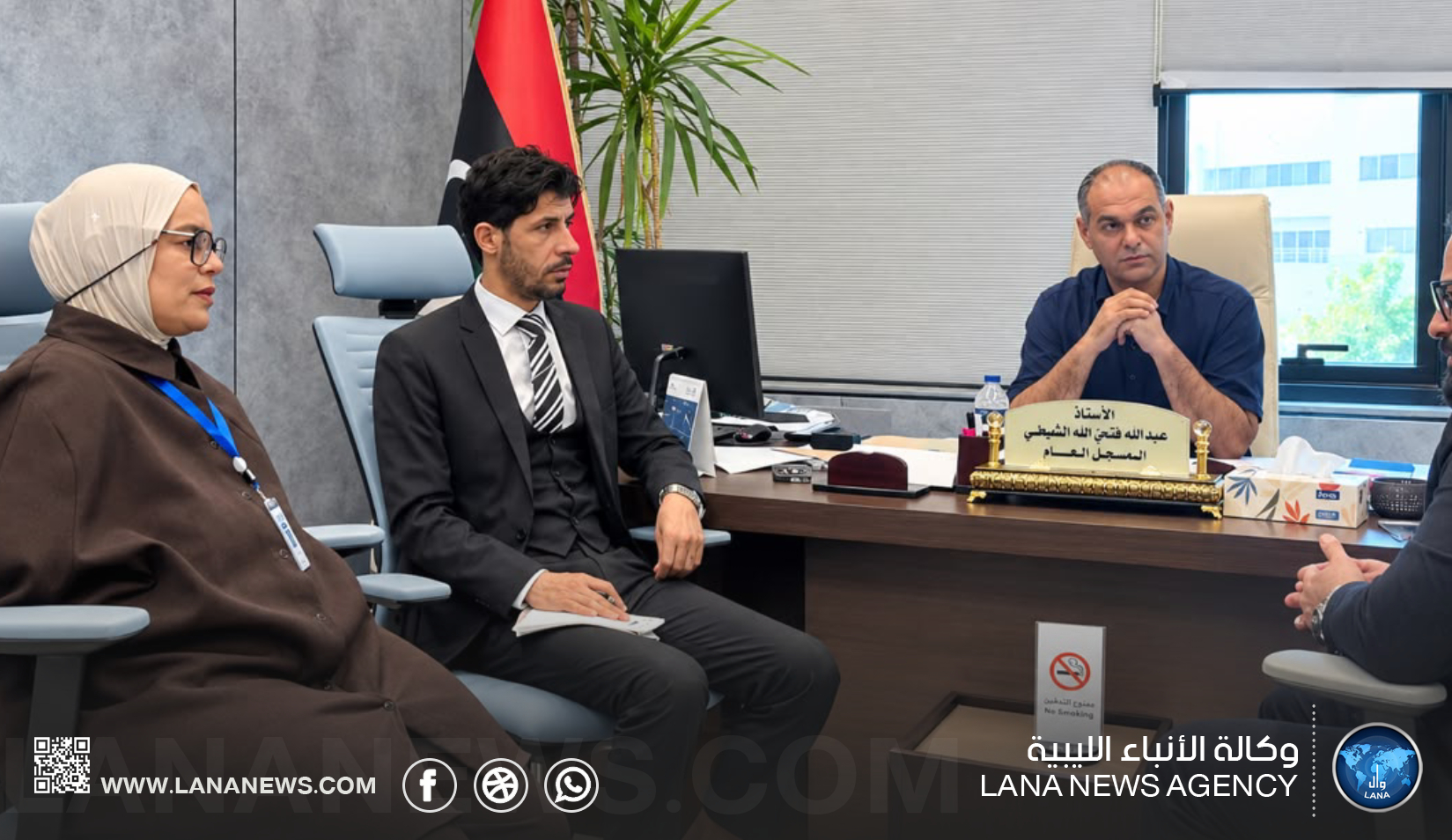 جامعة بنغازي تناقش تفعيل دور الخدمة الاجتماعية للطلبة والعاملين