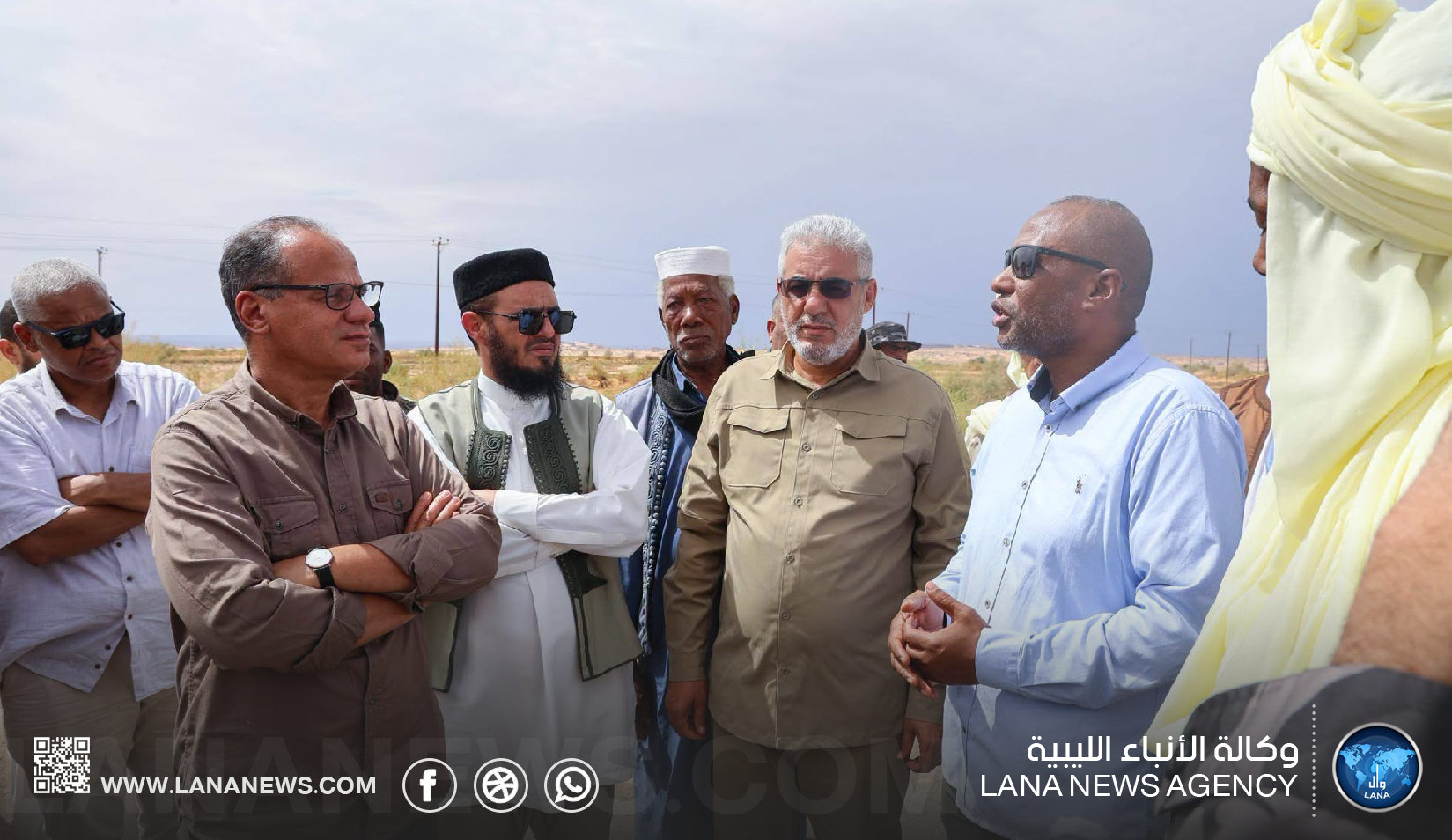 لجنة أزمة الجنوب تواصل جولتها الميدانية في بلدية غات