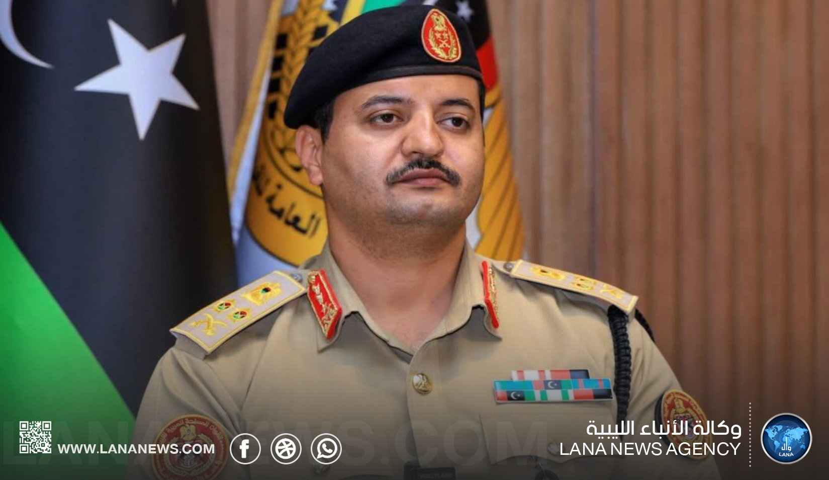 رئيس الأركان العامة يهنئ نظيره المصري بذكرى نصر أكتوبر