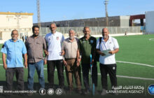 لجنة معاينة الملاعب ببنغازي تتفقد جاهزية المنشآت الرياضية