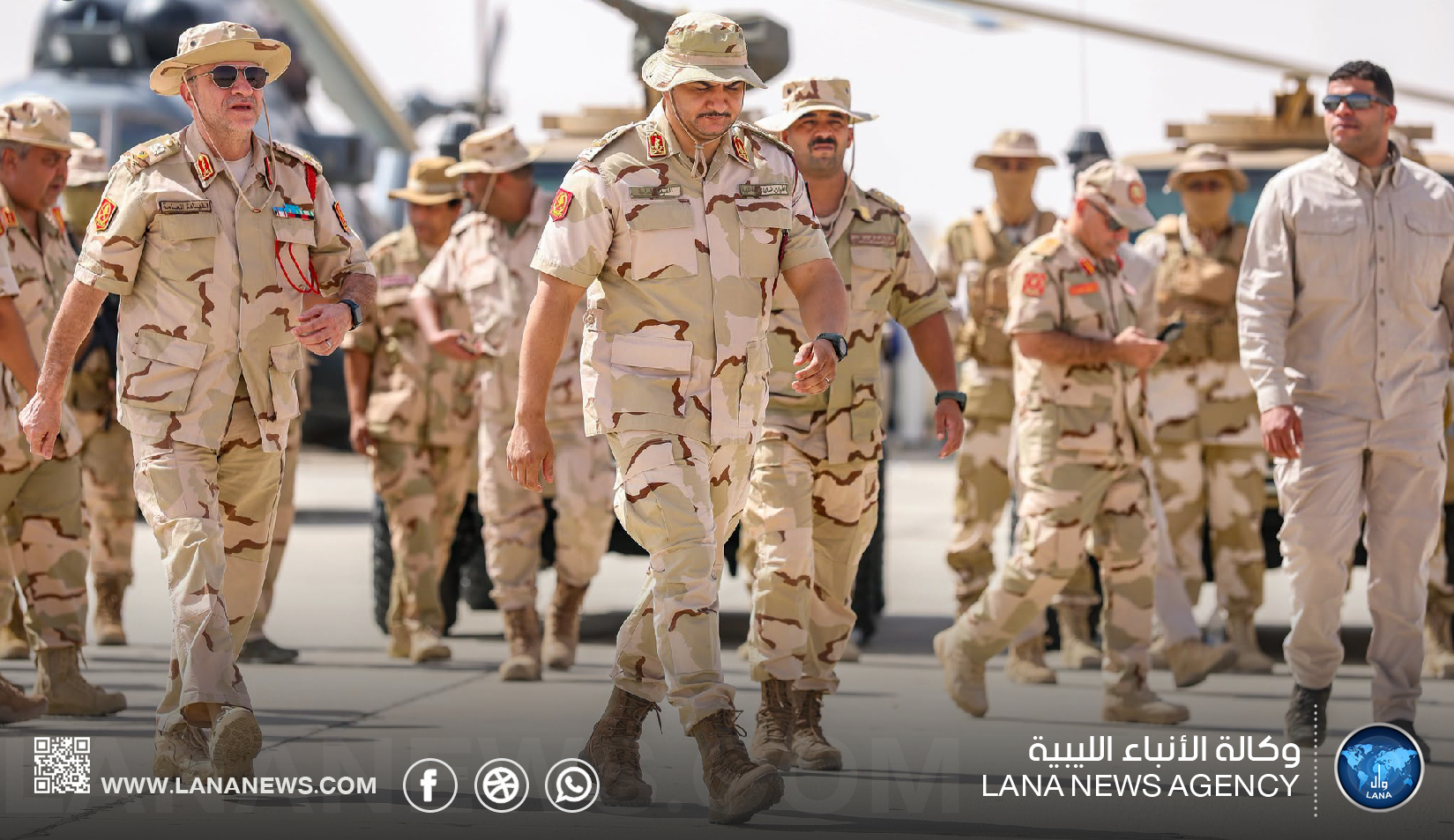 نائب القائد العام للقوات المسلحة يتفقد قاعدة الواو العسكرية بالجنوب