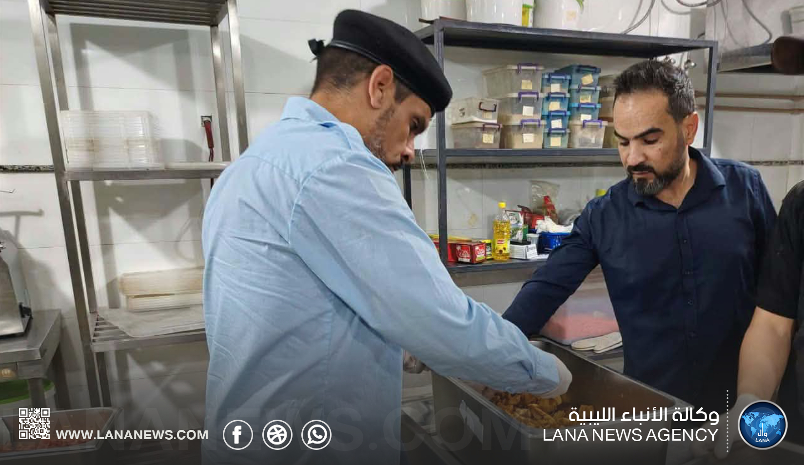 الحرس البلدي بسرت يضبط مطعمًا مخالفًا ومركبة تنقل الأغذية بطرق غير قانونية