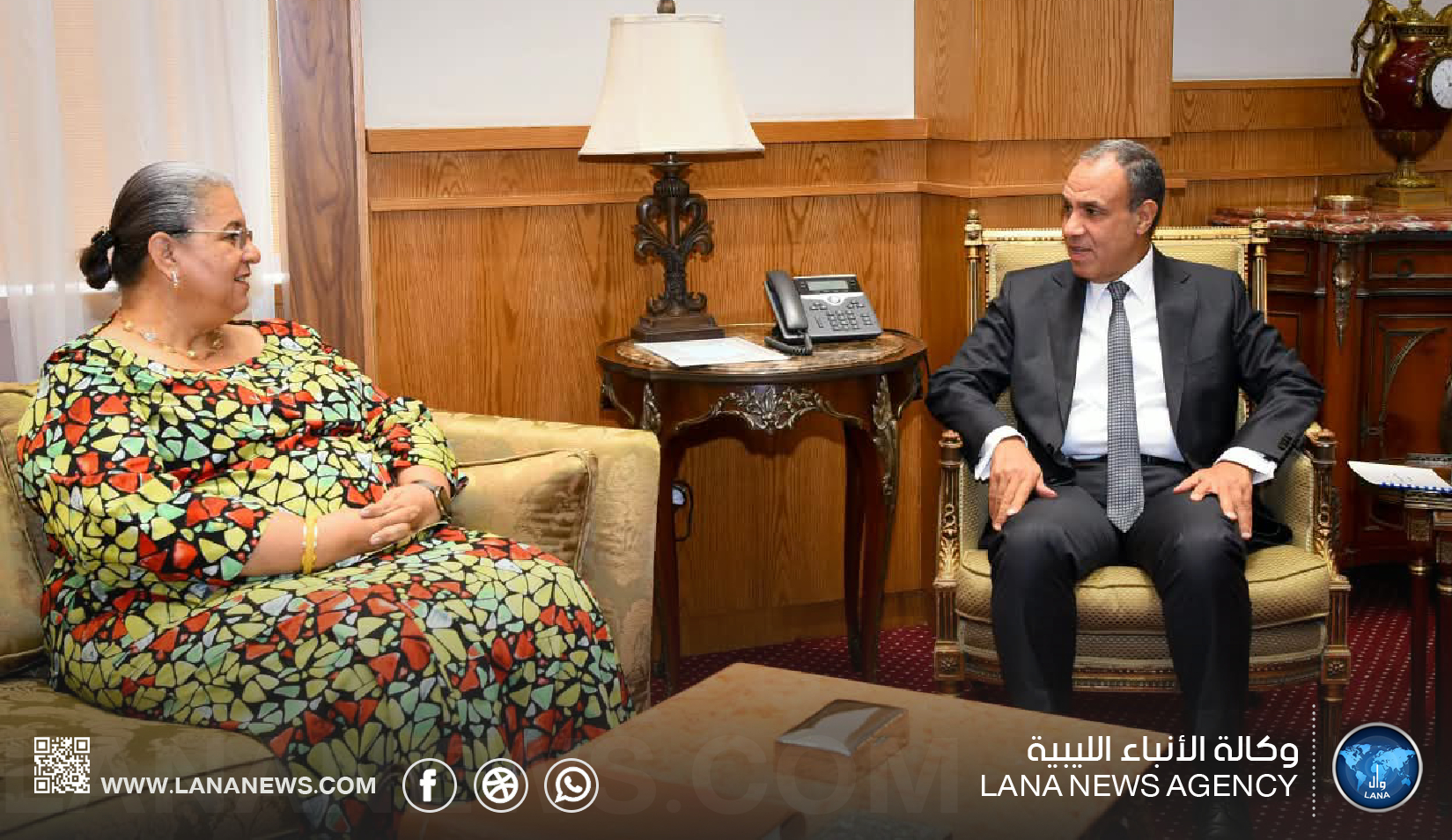 المبعوثة الأممية.. مشاورات في القاهرة حول ليبيا