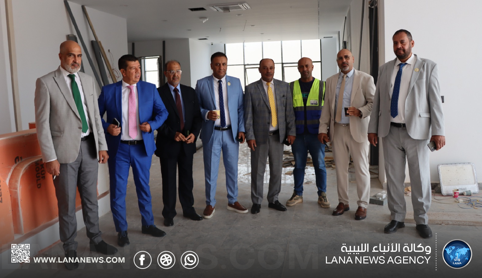 أملاك الدولة: إنجاز 80% من المقر الجديد في بنغازي والاستلام نهاية أكتوبر