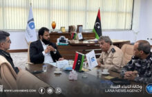 الجهاز الوطني للتنمية يبحث أوضاع مسارات الطريق الدولي والتعديات على حرم الطريق بسرت
