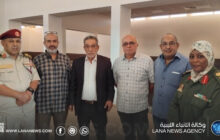 الشويهدي يتفقد تجهيزات الدورة الخامسة لمعرض بنغازي الدولي للكتاب