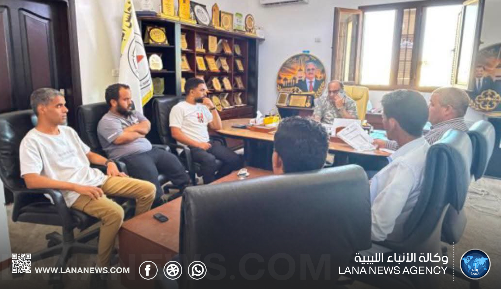 عميد سرت يبحث ترتيبات مشاركة رياضيي ذوي الإعاقة في البطولات