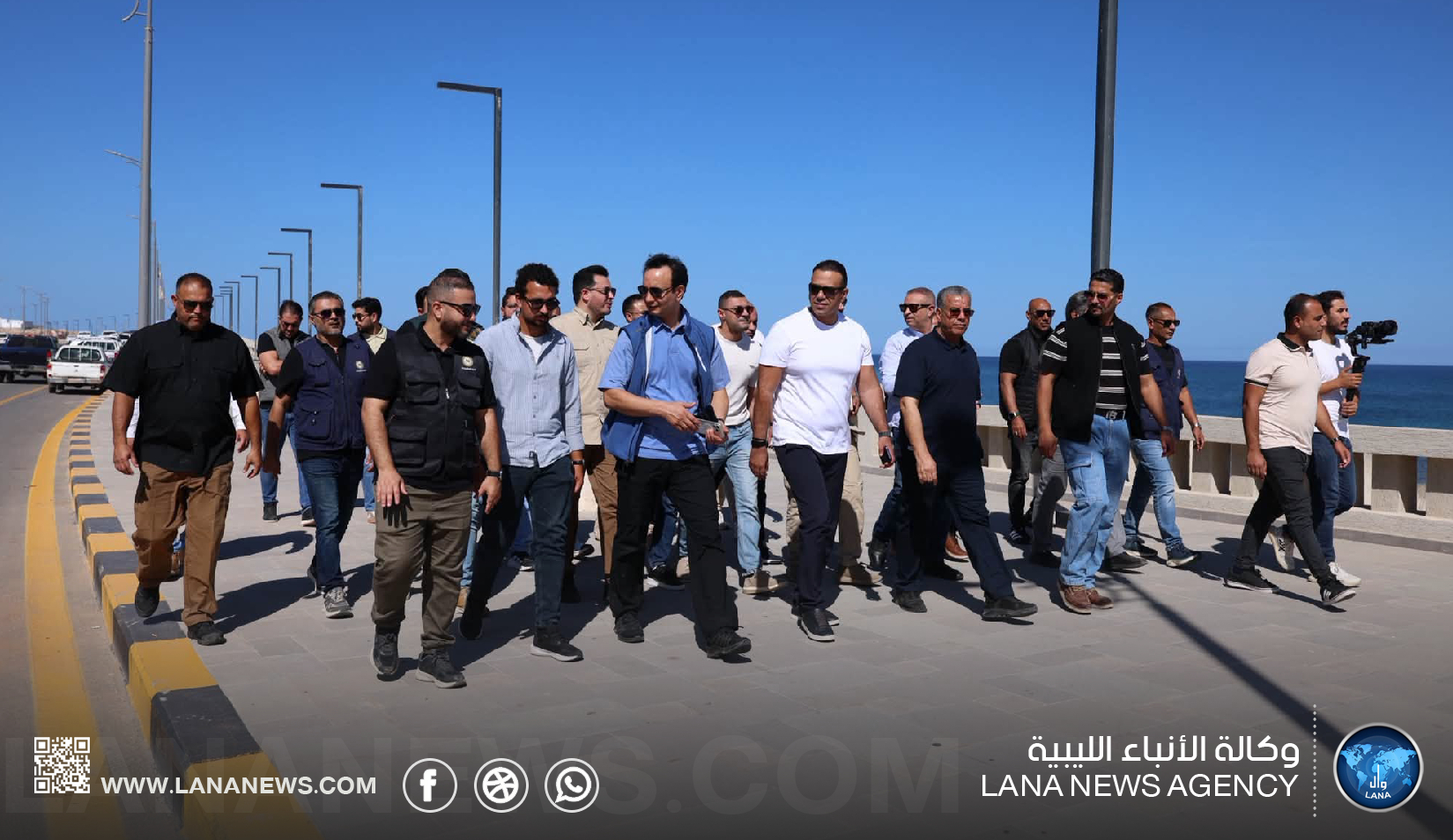 مدير عام صندوق التنمية يتابع مشروعات جامعة درنة وتطوير الواجهة البحرية