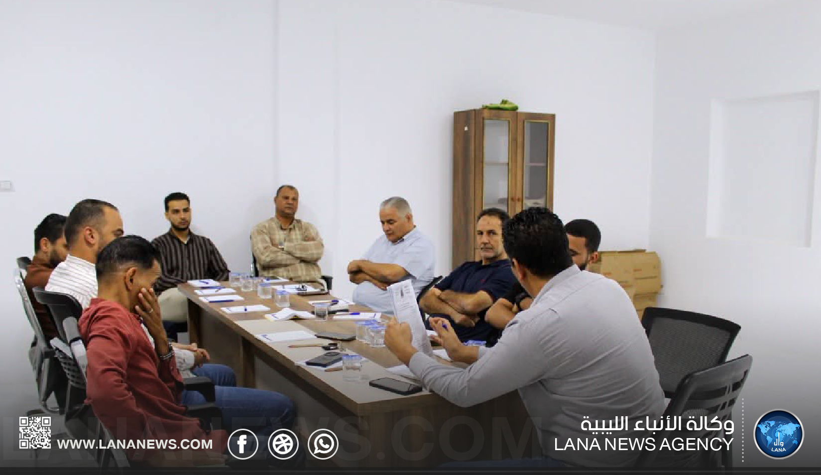 المختبر المرجعي بسرت يبحث تطوير الخدمات الطبية والفنية