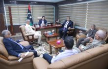 رئيس المجلس الرئاسي يلتقي عميد وأعضاء بلدية أوجلة ومجلسها الاجتماعي