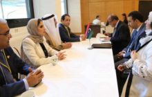 النائب الأول لرئيس مجلس النواب يلتقي رئيس البرلمان العربي