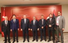 المشري يبحث مع رئيس البرلمان التركي آخر تطورات العملية الانتخابية في ليبيا