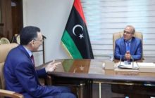 نائب الرئاسي عبد الله اللافي يبحث الإشكاليات التي تواجه قطاع الاقتصاد مع وزيرها