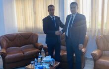 مدير إدارة الشؤون الإسلامية بوزارة الخارجية يجتمع مع القائم بأعمال سفارة فلسطين لدى ليبيا