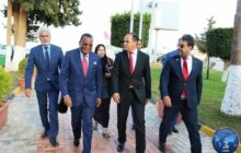 وزير خارجية الكونجو برازفيل ووفد من الاتحاد الإفريقي يبدأ زيارة للمنطقة الشرقية يستهلها بمدينة بنغازي