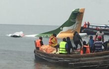 سقوط طائرة ركاب محلية في بحيرة فيكتوريا في تنزانيا