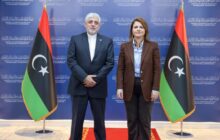 المنقوش تلتقي سفير إيران لدى ليبيا