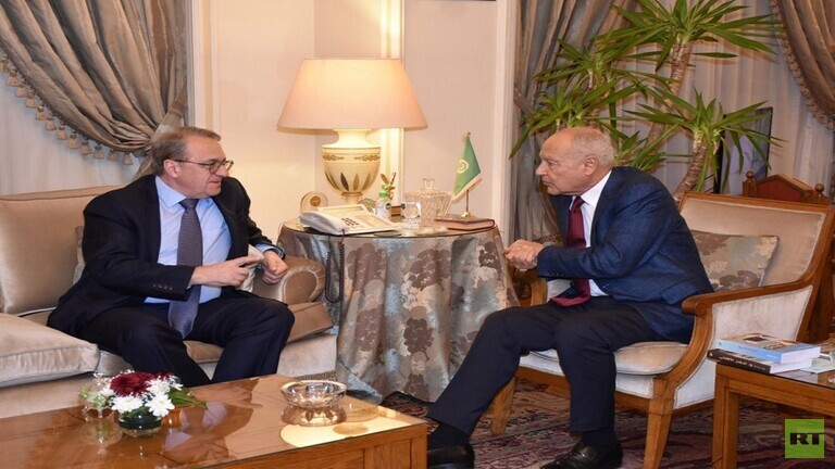 أبوالغيط ونائب وزير الخارجية الروسي يناقشان تطورات الأوضاع بالمنطقة العربية والوضع في ليبيا