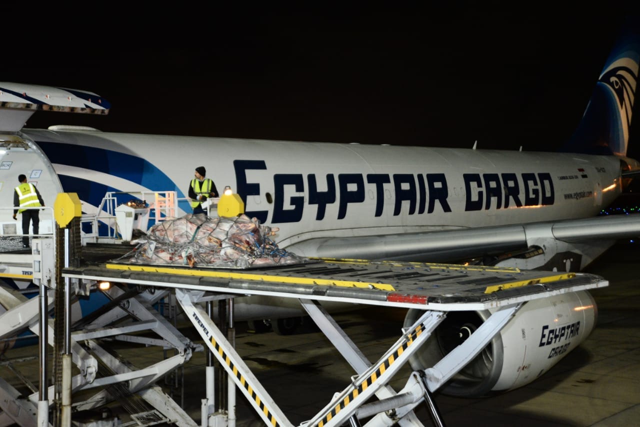 شركة مصر للطيران الخاصة بالشحن الجوي تستأنف رحلاتها إلى مطار معيتيقة