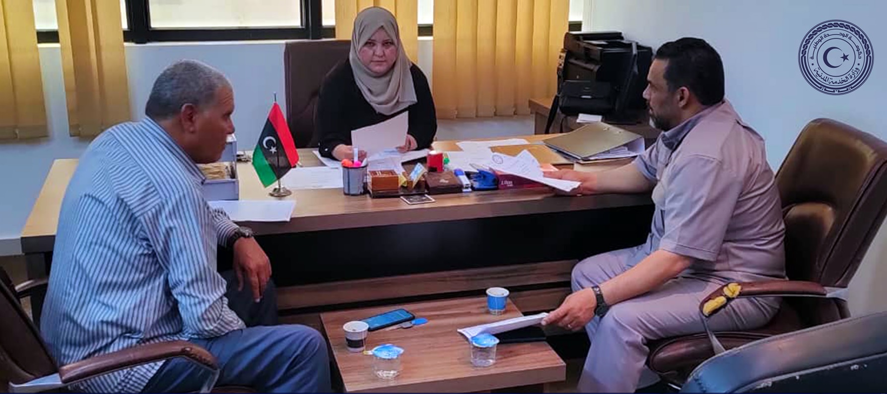 بحث رفع كفاءة موظفي فروع ومكاتب وزارة الخدمة المدنية