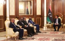 المنفي يستقبل السفير السوداني لدى ليبيا
